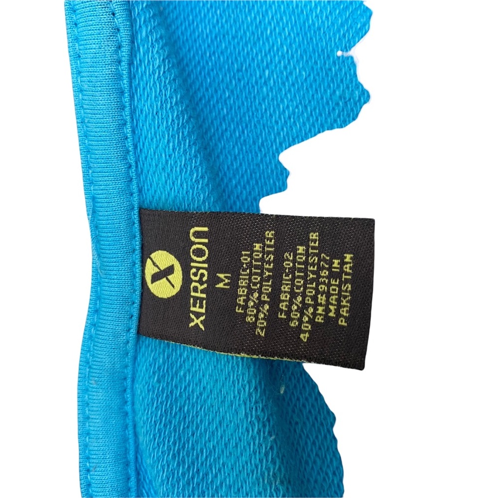 Xersion Hoodie Jacket Medium Blue Athletic Hoodie Full Zip - Picture 6 of 9